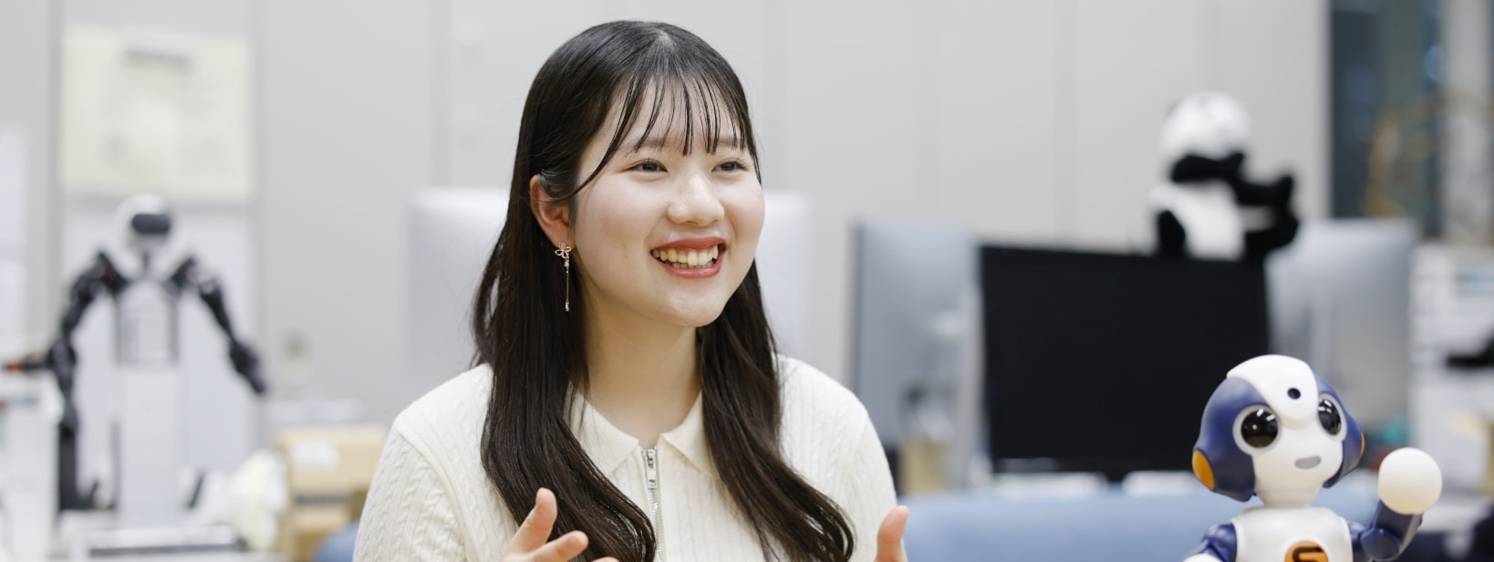 SFCでの学びとの出会いが、「痛み」に気づくロボット研究へ